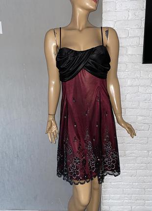 Винтажное платье в бельевом стиле платье fanny fashion, xl