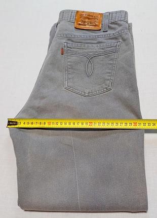 Талия 88 см mom vintage 70-80s levi's 43415-4556 w36 l29 brown tab джинсы счастливы серые