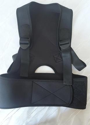 Корректор осанки ideenwelt, black размер на с-м