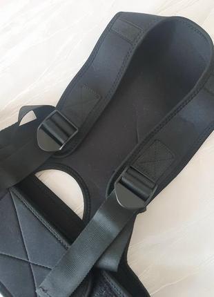 Корректор осанки ideenwelt, black размер на с-м