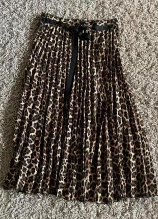 Леопардовая юбка отzara4 фото