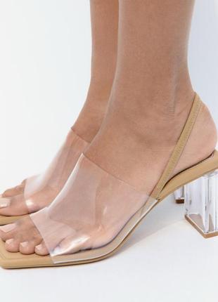 Туфли на каблуке zara
