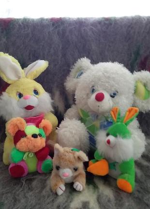 Игрушки детские мягкие