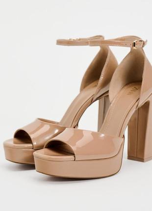 Туфли на каблуке zara