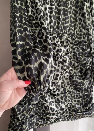Сукня у леопардовий принт платье3 фото