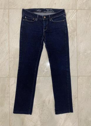 Джинсы levi's levis синие женские штаны