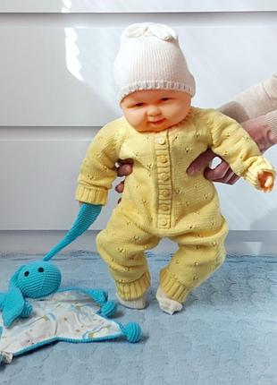 В'язаний бавовняний чоловічок для новонароджених