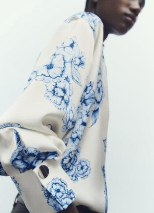 Сорочка блуза zara 2