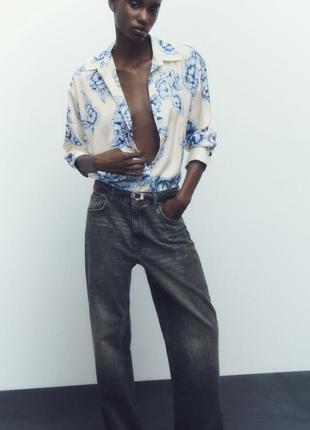 Сорочка блуза zara 4