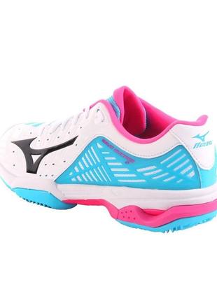 Женские кроссовки mizuno wave exceed 2 cc белый/черный/синий atoll (40.5) uk7 61gc1823-09 40.52 фото