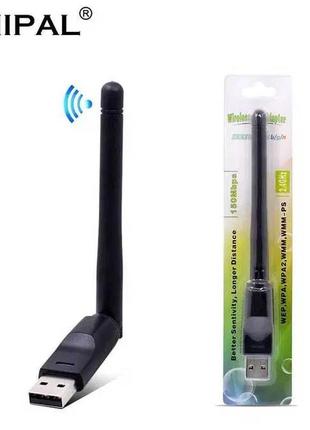 Бездротовий usb wi-fi адаптер. 150 мбіт/с 2,4g 802.11b/g/n.