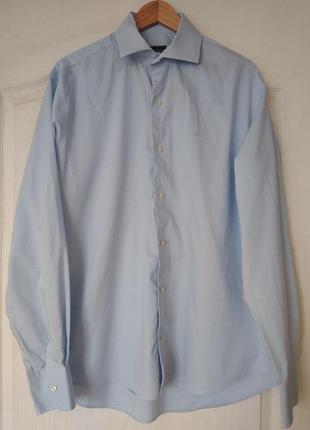 Рубашка мужская в клетку 41 размер