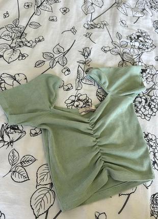 Топ pull & bear с утяжкой