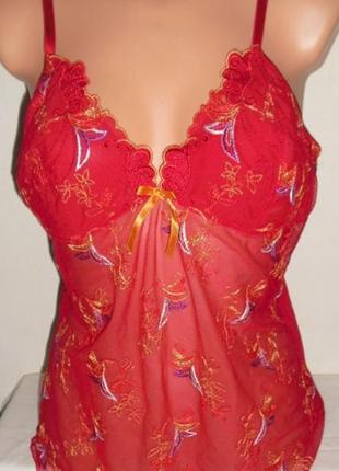 Майка жіноча з вишивкою великий розмір eleganzia