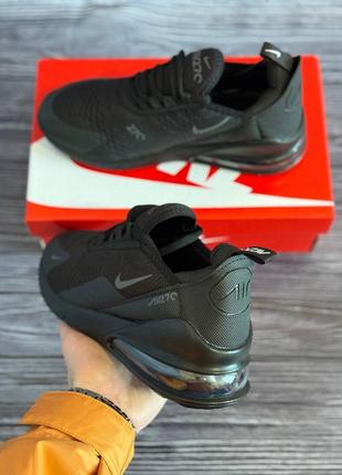 Мужские кроссовки nike air max 270 total black4 фото