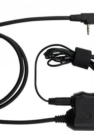 Ptt кнопка opsmen earmor m52 для радіо станції kenwood і baofeng