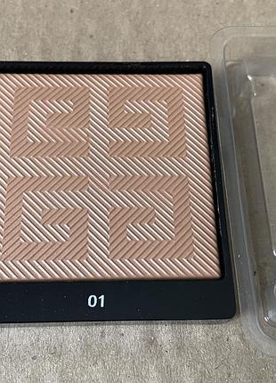 Givenchy teint couture healthy glow powder бронзирующая пудра для лица, 01, 10gr