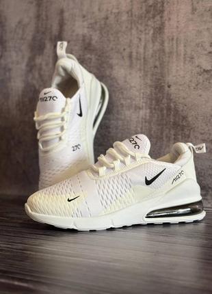 Чоловічі кросівки nike air max 270 white1 фото