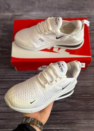 Чоловічі кросівки nike air max 270 white9 фото