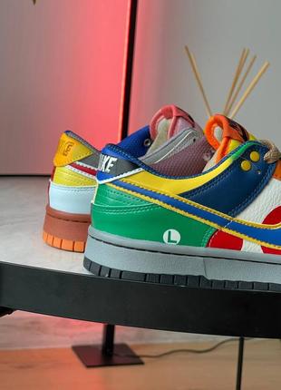 Кросівки nike dunk low super mario bros6 фото