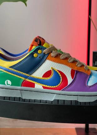 Кроссовки nike dunk low super mario bros7 фото