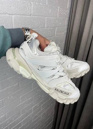 Люкс • кроссовки женские в стиле balenciaga track 3.0 white 36-40 белые ( ar00506 )3 фото