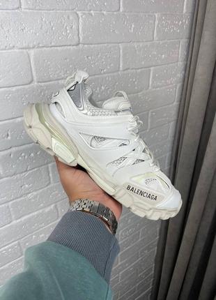 Люкс • кроссовки женские в стиле balenciaga track 3.0 white 36-40 белые ( ar00506 )4 фото