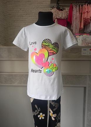 Футболка детская для девочки