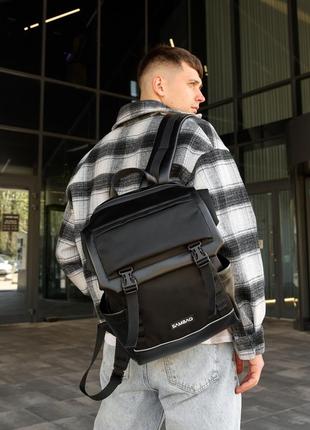 Чоловічий рюкзак sambag aura чорний