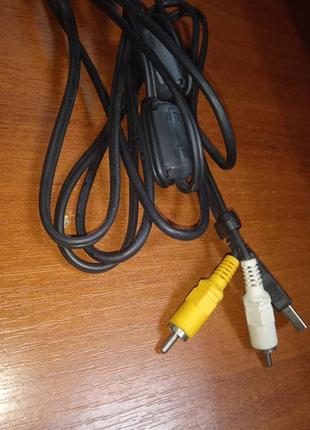 Кабель аудио ,видео и usb для фотоаппаратов canon