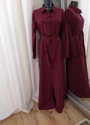 Шикарне з кишенями та поясом плаття 👗 сорочка