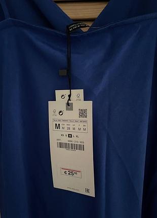 Сукня синя zara 5