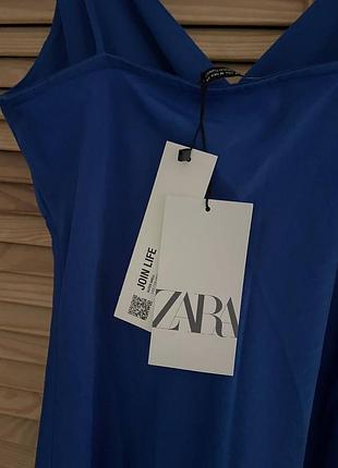 Сукня синя zara 6