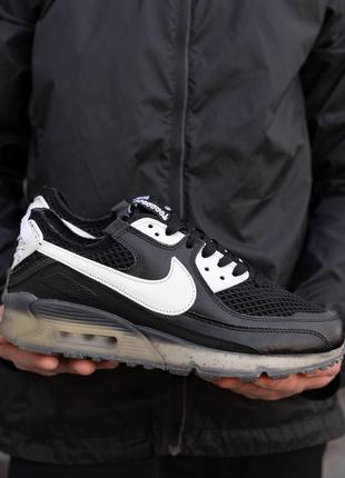 Мужские кроссовки nike air max 90 terrascape black white