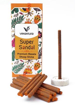 United fragrance super sandal masala dhoop 17 палочек bm