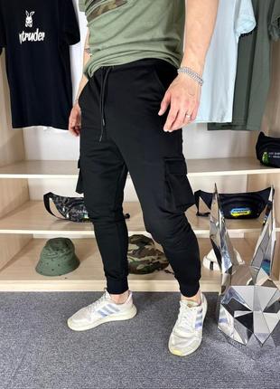 Мужские брюки на лето трикотаж двунитки1 фото