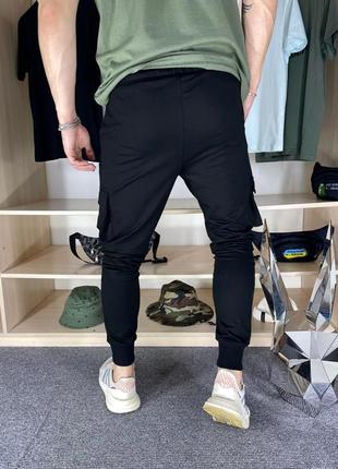 Чоловічі штани на літо трикотаж двонитки2 фото