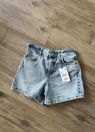 Джинсові шорти zara