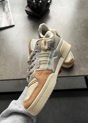 Adidas forum beige3 фото