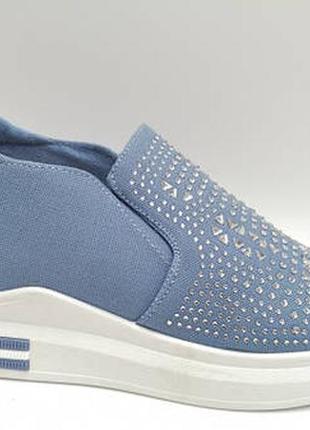 Жіночі снікерси на танкетці р.36-41