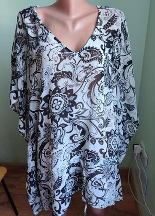 Плаття платье сукня сарафан пляжка туніка на пляж на купальник