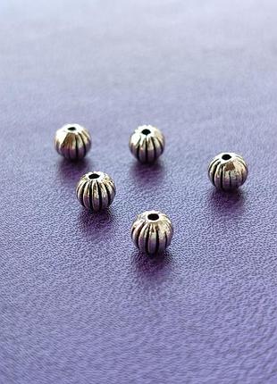 Бусины разделители металлические 100 шт