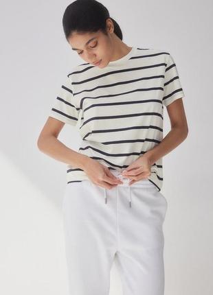 Футболка в смужку h&m