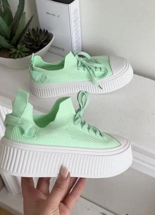 Текстильные кеды сеточка\ кеды текстиль