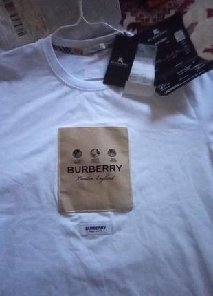 Футболка знаменитого бренда burberry розмір л
