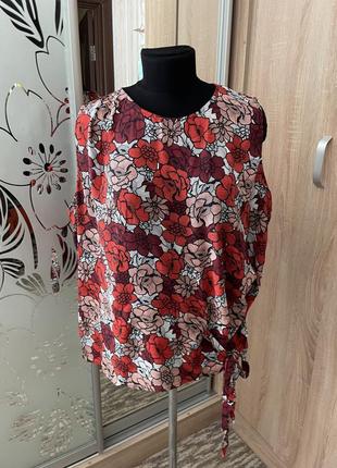 Нова натуральна блуза 56-58 розмір