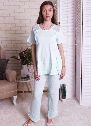 Піжама для годування з штанами