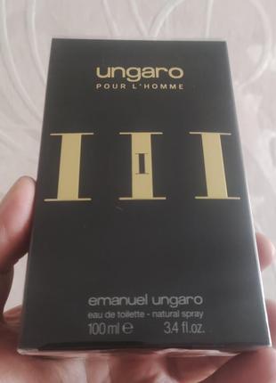 Emanuel ungaro ungaro pour lhomme iii туалетная вода1 фото