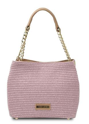 Жіноча шкіряна сумка відро tuscany bucket bag tl142208