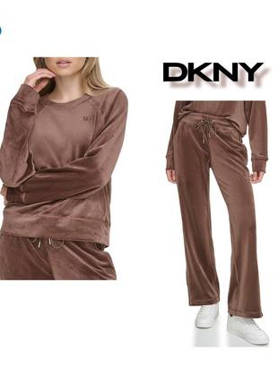 Жіночий спортивний прогулочний костюм брюки + світшот  оригінал dkny guess calvin klein zara massimo